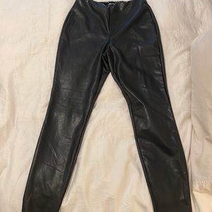 NWT. Express faux leather leggings